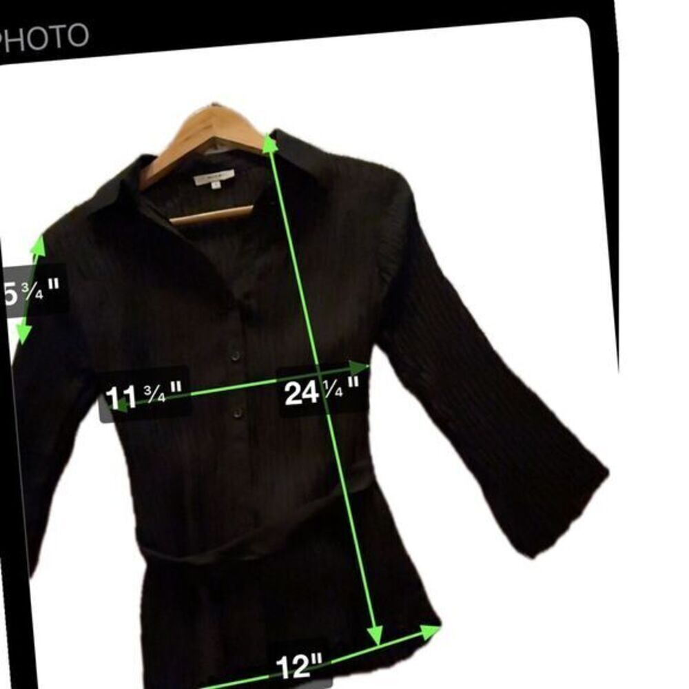 Nicola Black Small Blouse - Picture 4 of 4